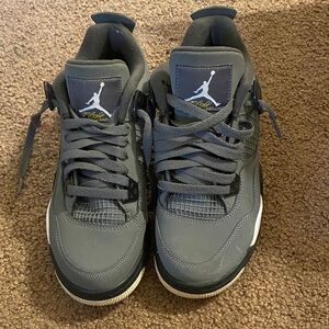 Jordan Charcoal and Black Sneakers